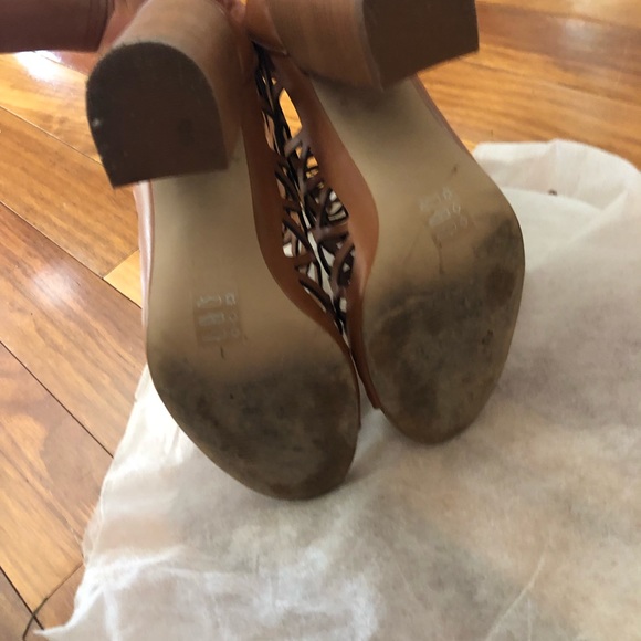 Lace Up Chunky Heel Sandal 👡 - Picture 6 of 6